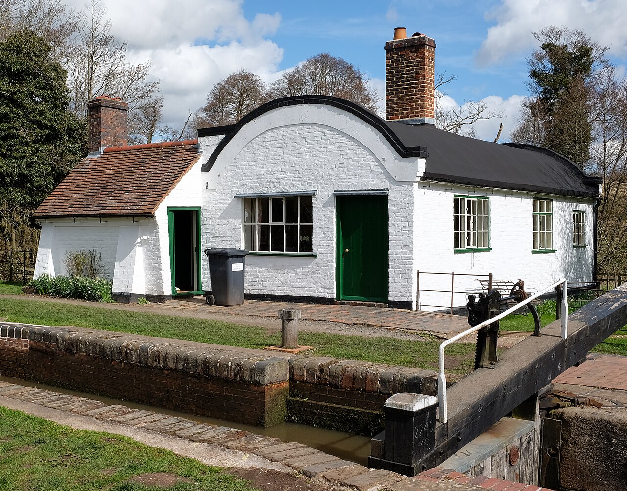 Canalside cottage