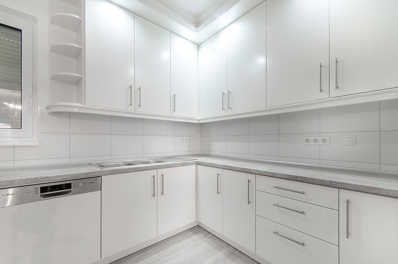 White kitchen