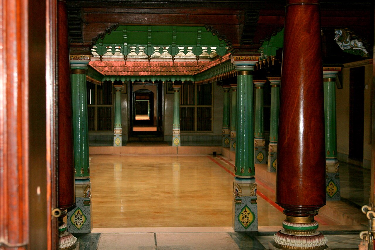 Chettinad courtyard